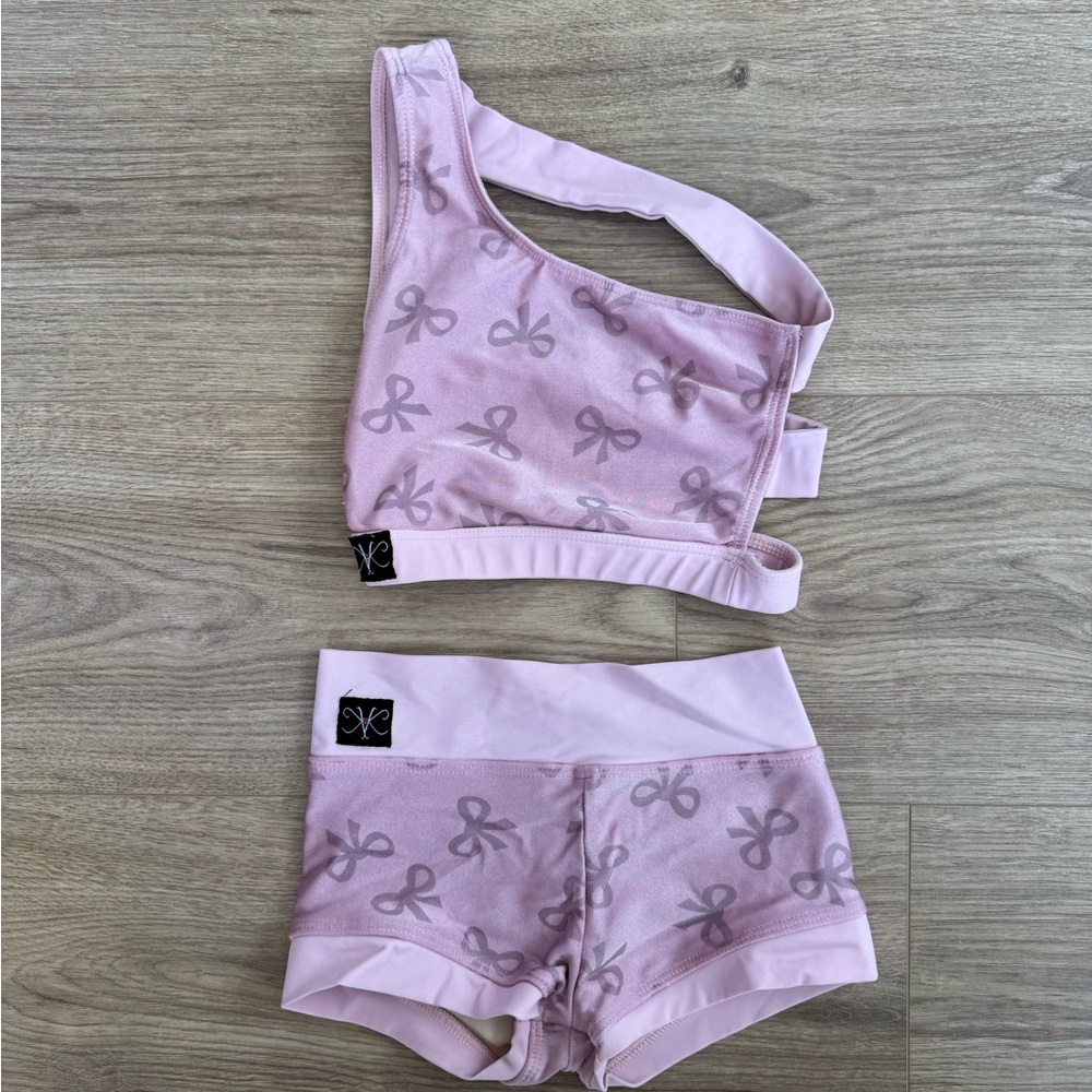 Kandi Kouture Pink Bow Set